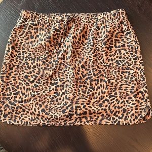 NWT CHICO’s Animal Print Skort